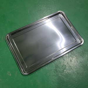 462 Stainless Square Plate Oven Pan Commercial Tray Bread Rack Tray Large