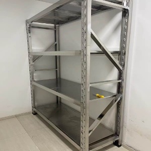 Butcher rack heavy weight angle for restaurant sugar shelf 2 meters