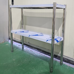 Storage shelf 1000 mm Delivery packaging light two-piece work table